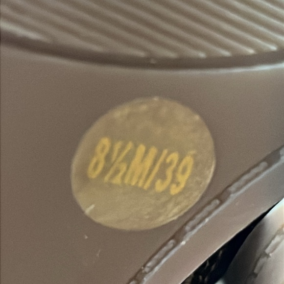 Lucky Brand Women’s Rita Strappy Buckle Wedge Sandals chocolate brown Size 8.5 - Picture 11 of 11